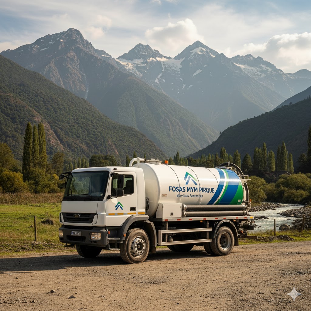 camion limpia fosas septicas pirque